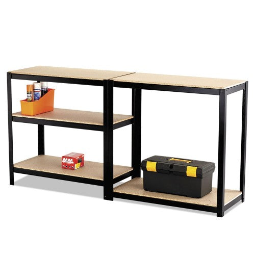 44PCS of 5-Tier Shelving Unit, Multi Use Storage Organizer Rack with Metal Frame for Home/ Office/ Garage, 45L x 90W x 180H cm（Pallet）