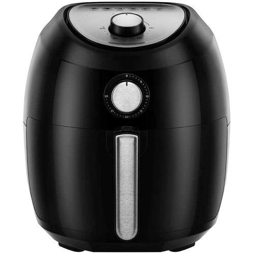 5.8Qt Air Fryer, 1700W XL Air Fryer with Dual Knob Control, Temperature Control, 6 Preset Cooking Modes, Recipe Book - AF10C