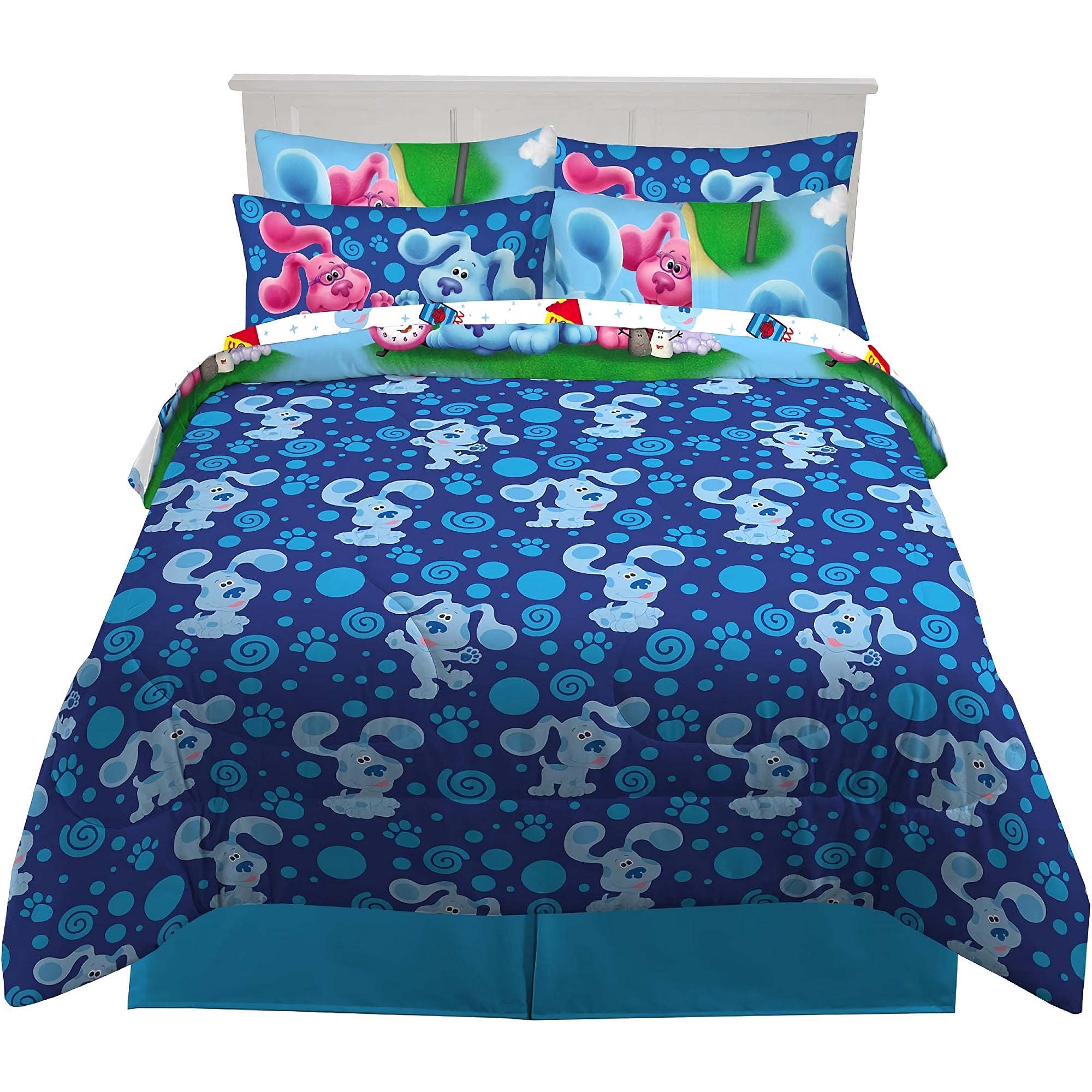 7-Piece Kids Bedding Sheet Set with Comforter, Full Size Super Soft Microfiber for Full Size Bed - DF5208