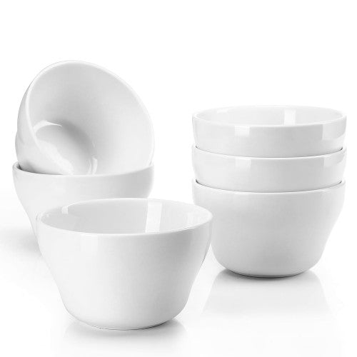 3240Pcs of 4 inch Bouillon Cups, 7 oz Porcelain Cup Small Bowl for Dessert, Soup, Coffee, Dipping Sauce (Pack of 36)  (Pallet)