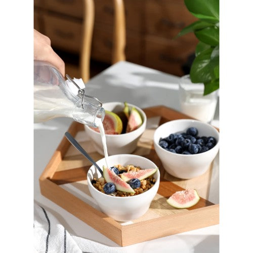 3240Pcs of 4 inch Bouillon Cups, 7 oz Porcelain Cup Small Bowl for Dessert, Soup, Coffee, Dipping Sauce (Pack of 36)  (Pallet)