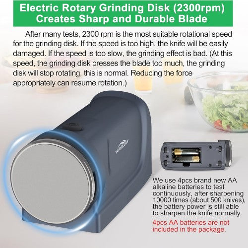 YOORLEAY Electric Rolling Knife Sharpener with Adjustable 15-32 Degree Sharpening Angle for Grinding, Polishing