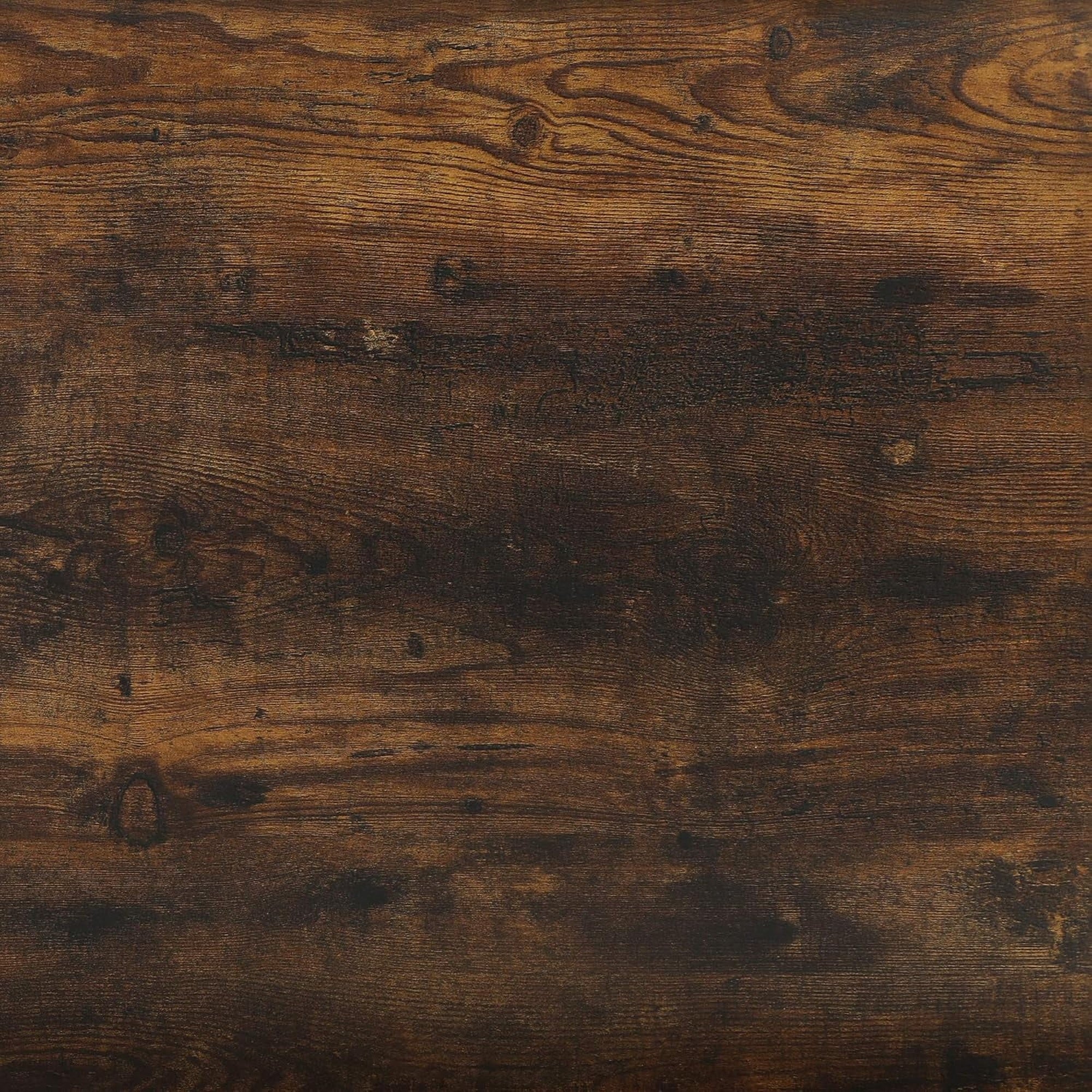 3-Tier End Table with Storage Industrial Side Table with Open Shelves, Rustic Wood & Black Metal Frame Small Bedside Nightstand Space-Saving Accent Table for Living Room, Bedroom, Office