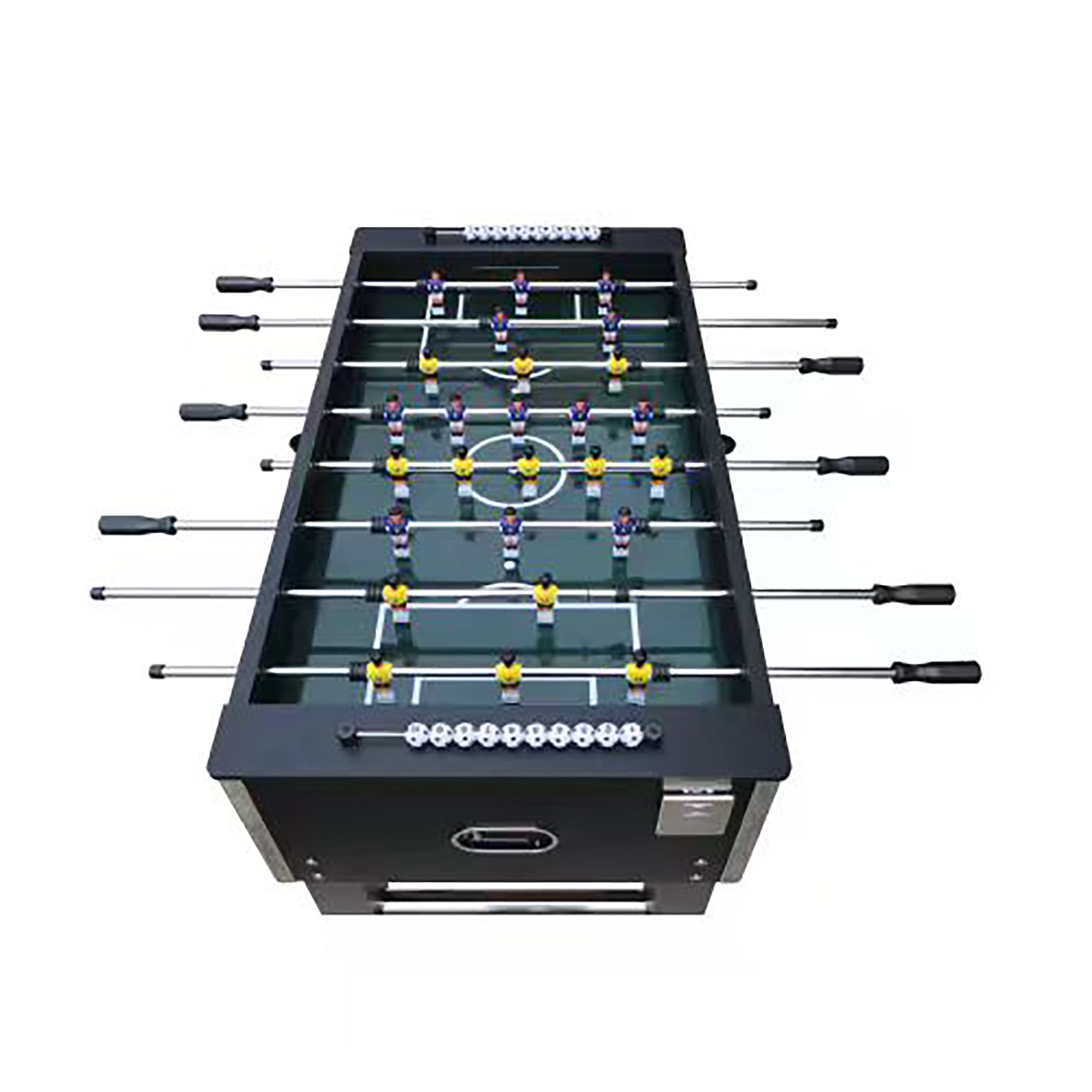 Foosball Table, 54 Inch Soccer Game Table with Cup Holders, Leg Levele ...