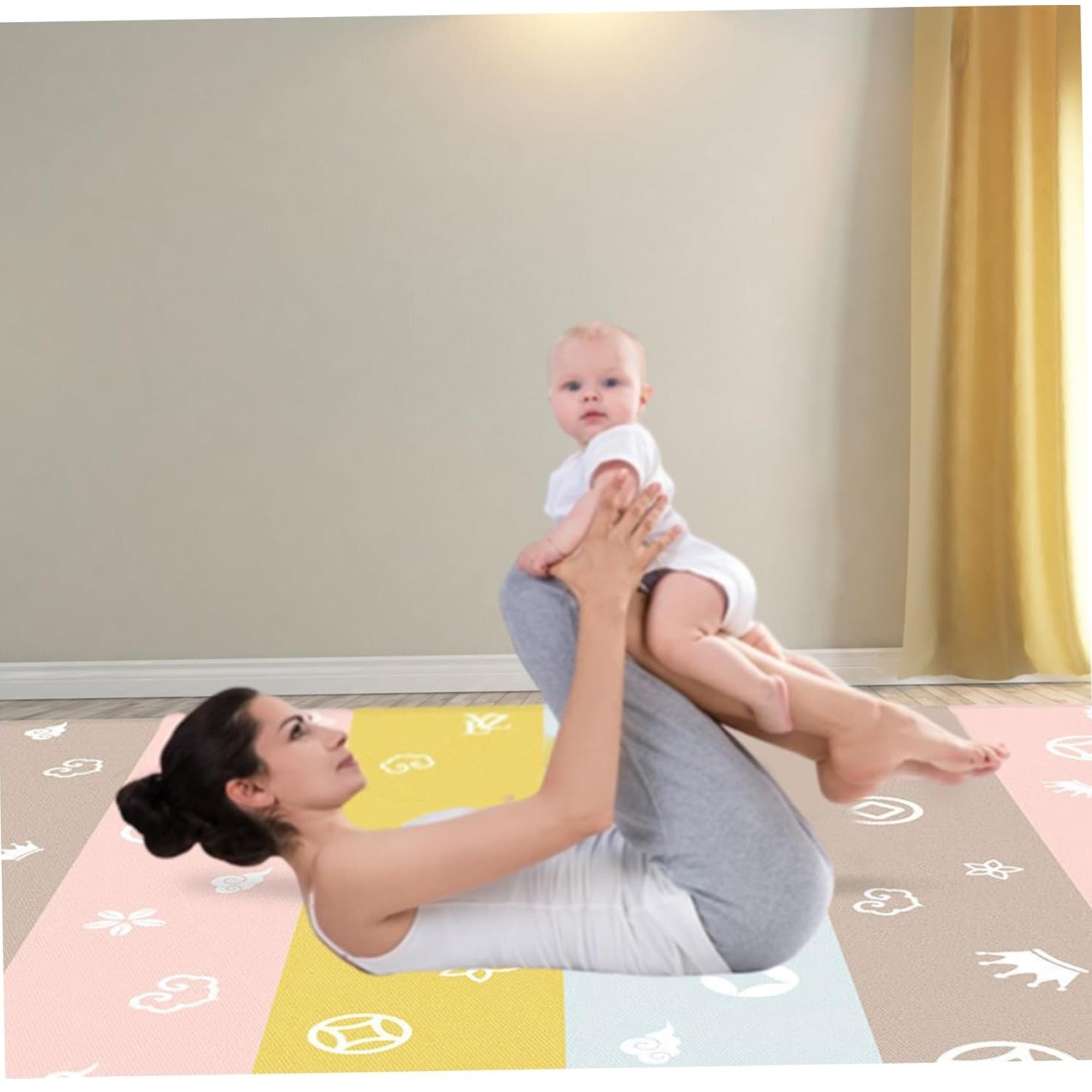 Foldable Baby Playmat, 70.8