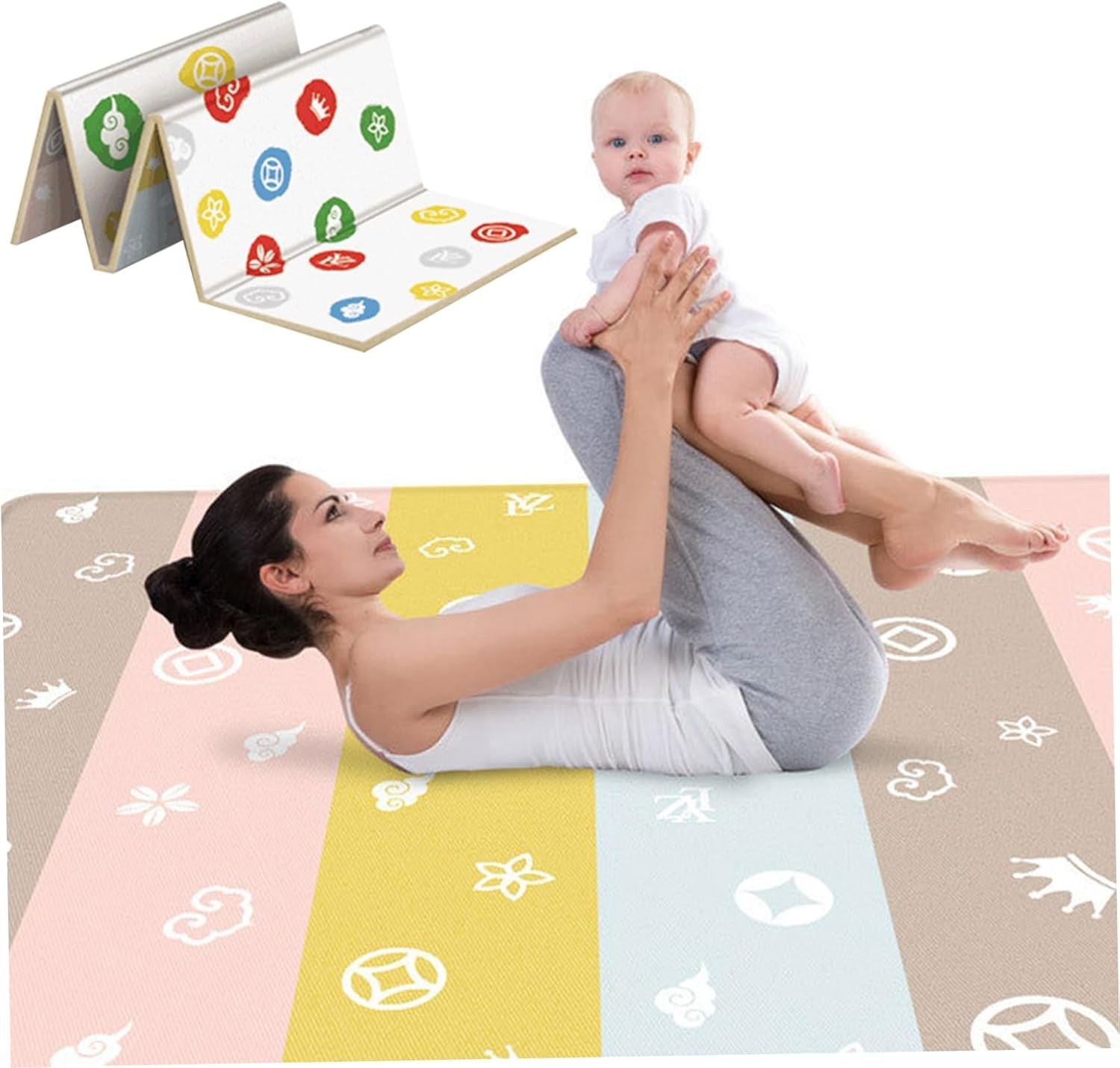 Foldable Baby Playmat, 70.8