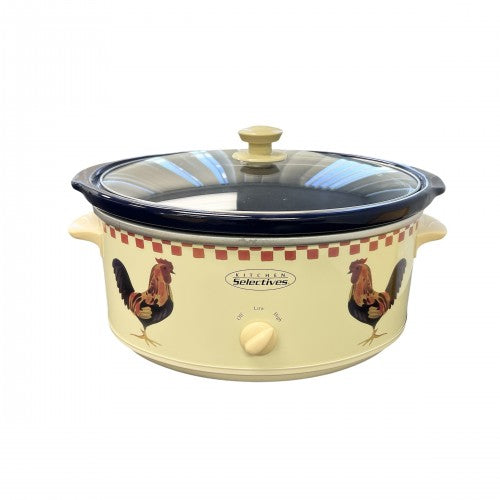 48PCS 6.5Qt Slow Cooker, 210W Crock Pot with Low High Heat Settings, Removable Stoneware Insert, Glass Lid(Pallet)