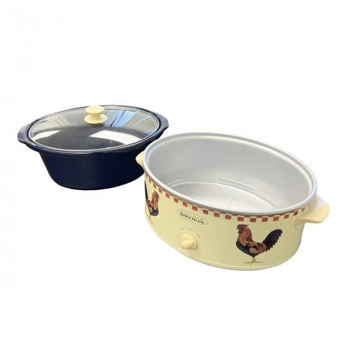 48PCS 6.5Qt Slow Cooker, 210W Crock Pot with Low High Heat Settings, Removable Stoneware Insert, Glass Lid(Pallet)