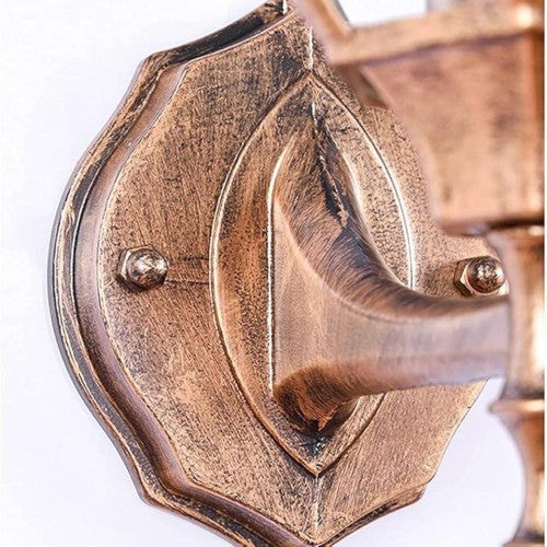 intage Solar Wall Lantern Outdoor – Waterproof LED Wall Sconce, Auto On/Off, Solar-Powered Light for Porch, Patio, Garden, Garage, Bronze Finish, No Wiring Needed