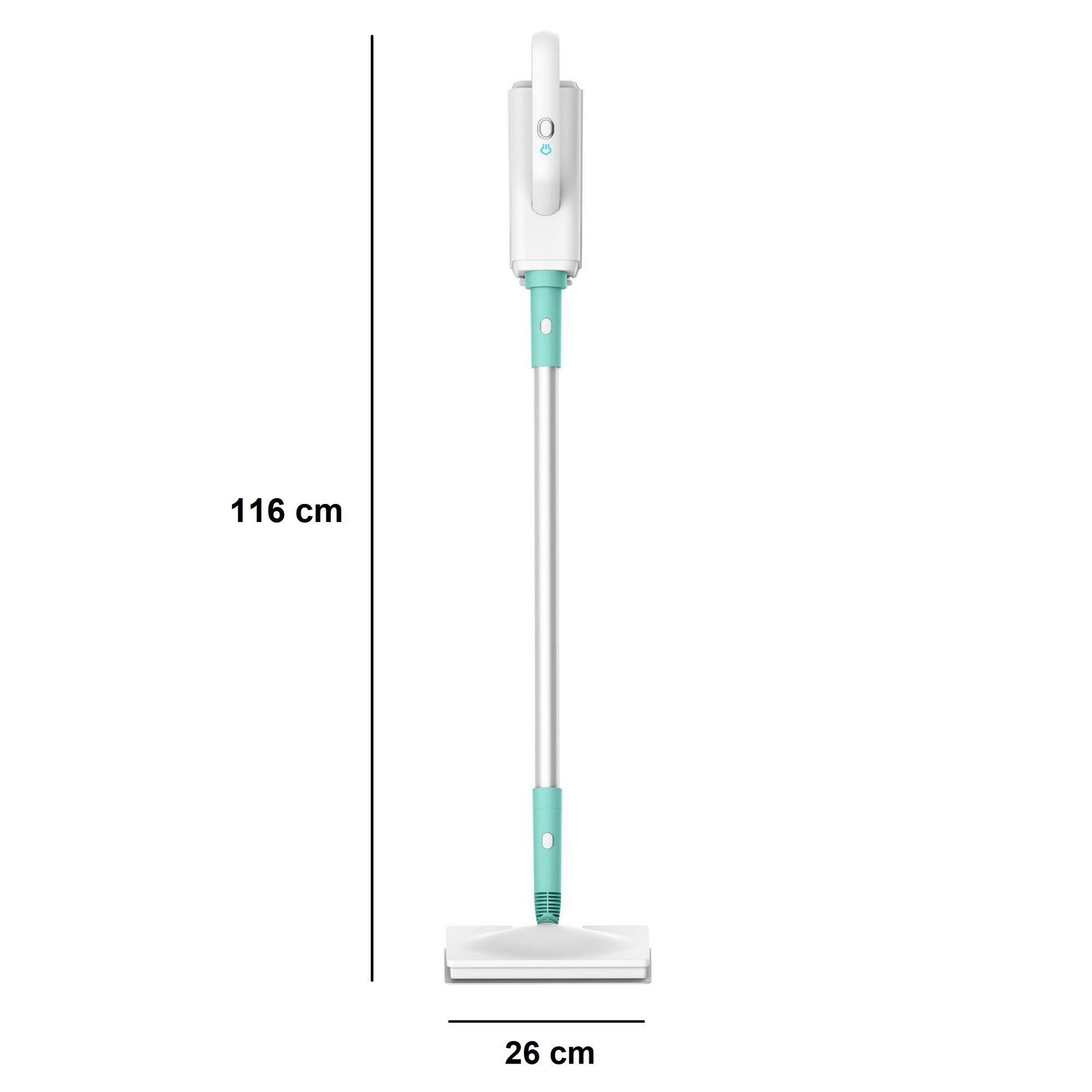 Multifunctional Steam Cleaner, 1300W High Temperature Steam Mop with 360ml Tank for Home, Floor, Window, Carpet, Kitchen Cleaning - QJ206
