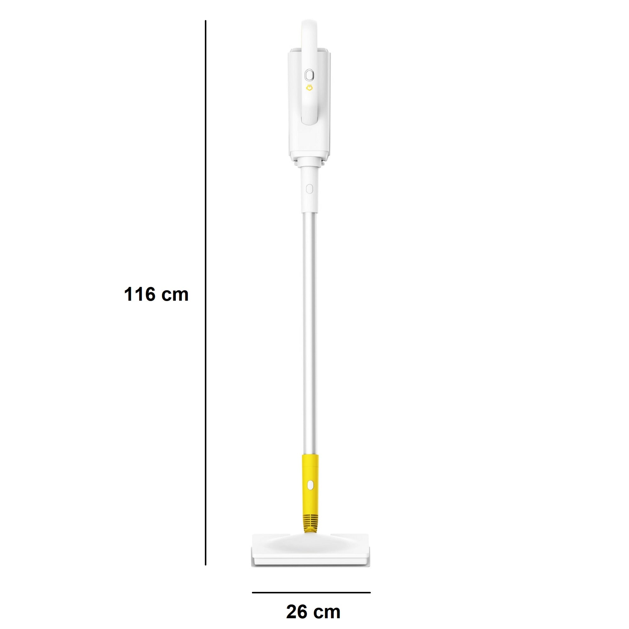 Multifunctional Steam Cleaner, 1300W High Temperature Steam Mop with 360ml Tank for Home, Floor, Window, Carpet, Kitchen Cleaning - QJ206