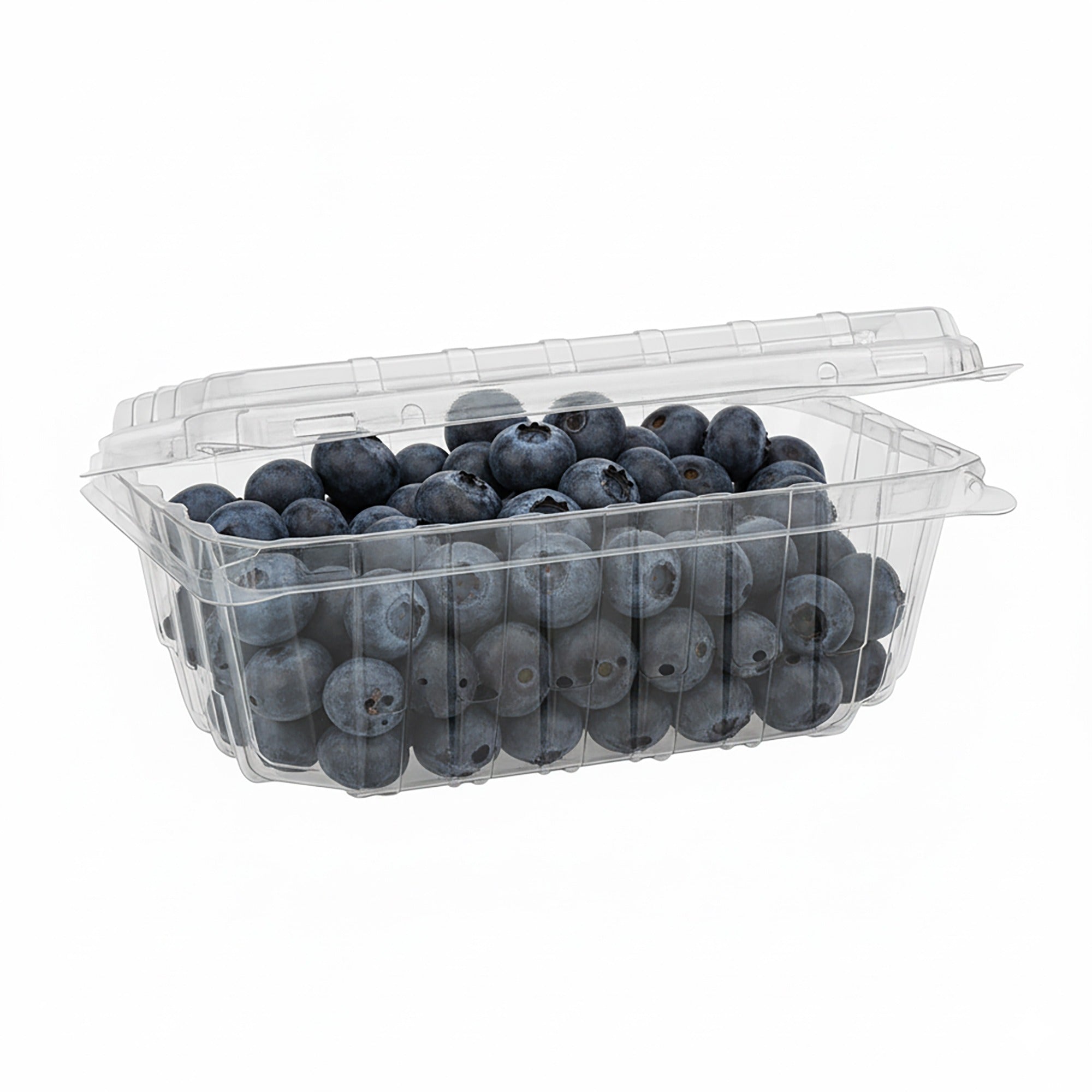 18 oz Clear Vented Clamshell Food Containers with Hinged Lid – 324 Pack Disposable PET Plastic Take-Out Containers for Sandwiches, Fruits, Salads & Pastries Stackable & Recyclable