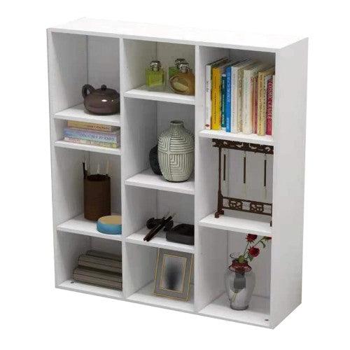 INTEXCA 12-Cube Large Modern Bookshelf Storage Organizer - Toytexx