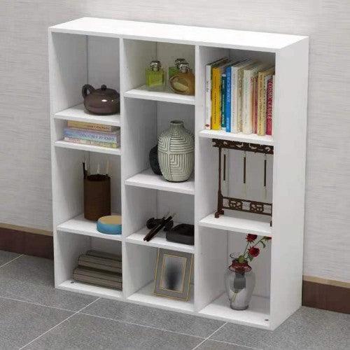 INTEXCA 12-Cube Large Modern Bookshelf Storage Organizer - Toytexx