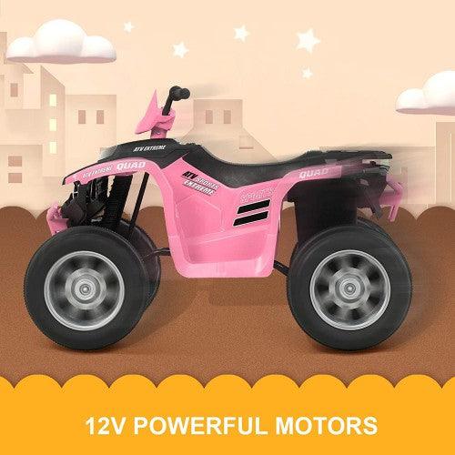 Uenjoy 12V Kids Ride On Car 4 Wheeler ATV - Toytexx