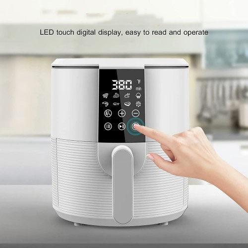 KITCHER 3.5QT Air Fryer with LED Digital Display, Temperature Control, 8 Preset Cooking Modes, Recipe Book - KAF3003 - Toytexx