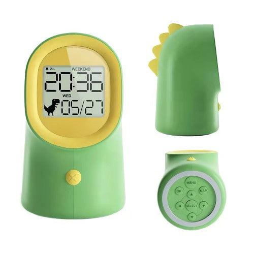 LED Digital Alarm Clock with Night Light Kids Children Sleep Schedule Trainer - Toytexx