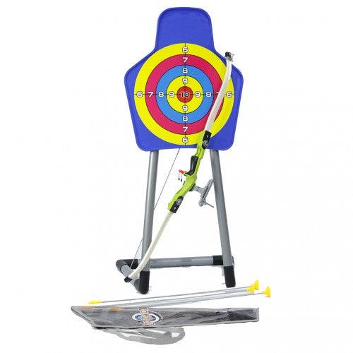 Kids Toy Archery Bow and Arrow Set with Target and Stand (9922-27) - Toytexx