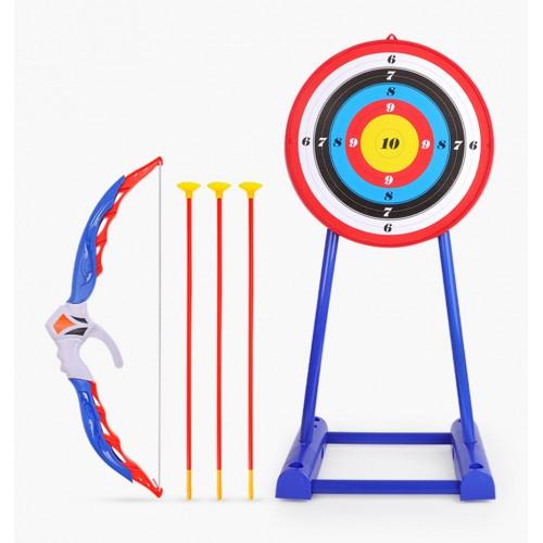 Kids Toy Archery Bow and Arrow Set with Target and Stand - Toytexx