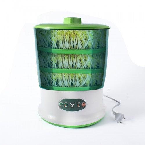 3-Layer Household Automatic Bean Sprout Maker Germination Machine - Toytexx