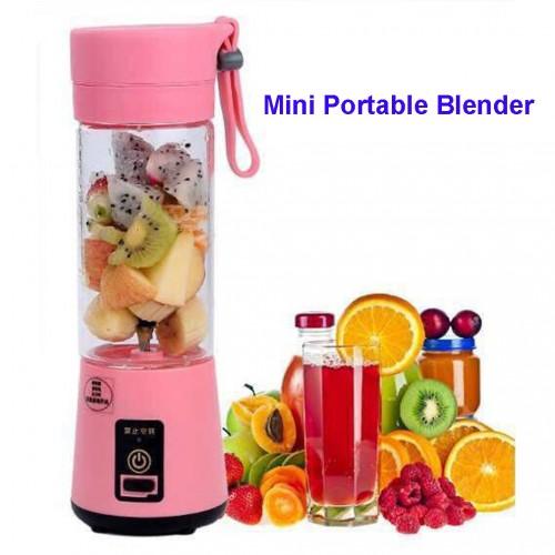 Mini Portable Blender USB Rechargeable Mixer Juicer 380mL Bottle for Smoothies - Shakes - Fruit Mixer - Toytexx