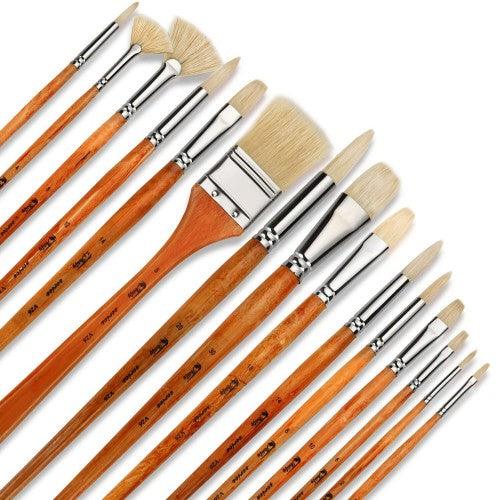 ARTIFY 15-Piece Paint Brush Set, Professional Oil Painting Set with Carrying Case - Toytexx