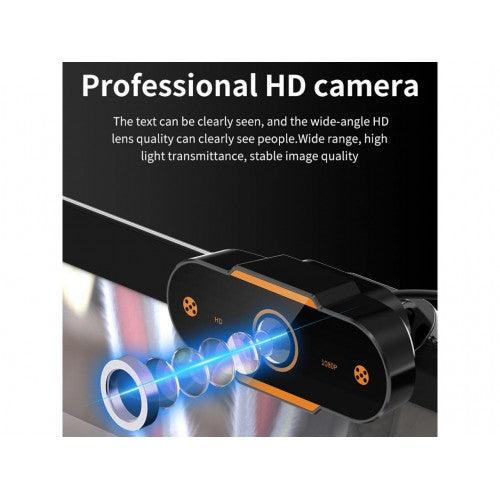 1080P HD Webcam Web Camera Built-in Microphone Auto Focus - Toytexx