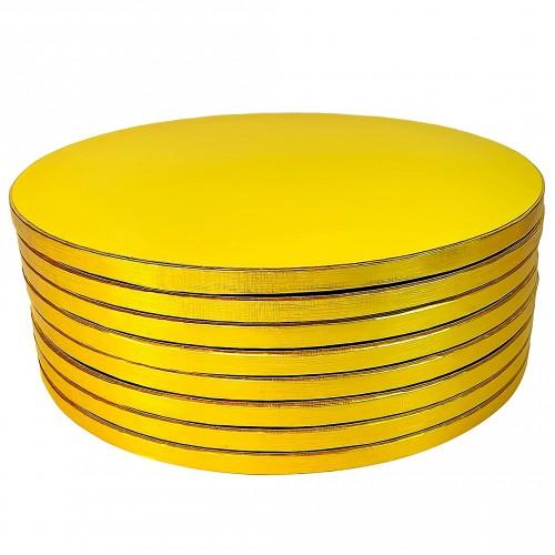 8-Pack 12 inch Round Cake Boards Cake Drums, 1/2