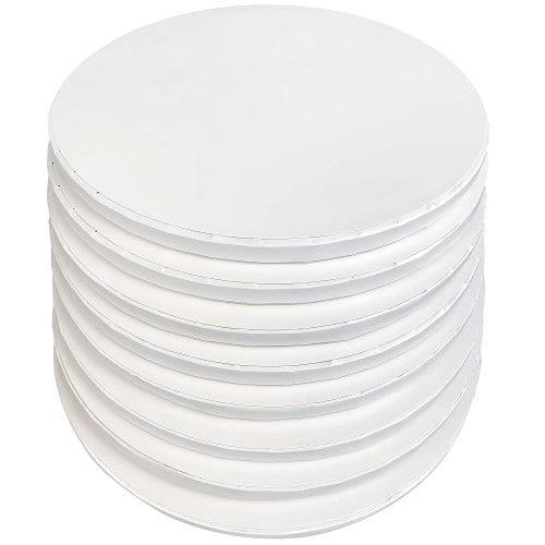 8-Pack 10 inch Round Cake Boards Cake Drums, 1/2