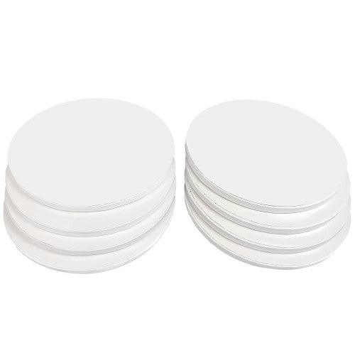 8-Pack 10 inch Round Cake Boards Cake Drums, 1/2