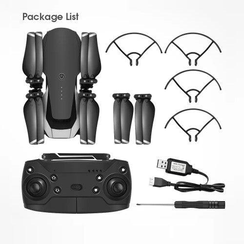 EACHINE Foldable GPS RC Drone Quadcopter with Wifi FPV, 1080p Camera, 16mins Flight Time - E511S - Toytexx