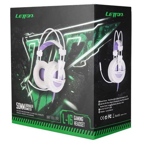L16 3.5mm Over Ear Stereo Gaming Headset Headphones with Microphone for PC, Xbox, Playstation - Toytexx