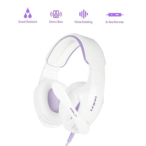 L-17 3.5mm Over Ear Stereo Gaming Headset Headphones with Microphone for PC, Xbox, Playstation - Toytexx
