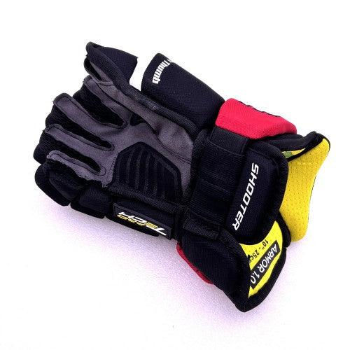 Hockey Gloves, 2-Piece Flex Thumb, Padded Protection, Lightweight for Kids, Adults, Seniors - Toytexx
