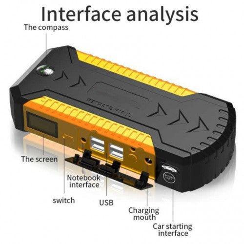 300A Peak Car Jump Starter Power Bank Battery - Toytexx