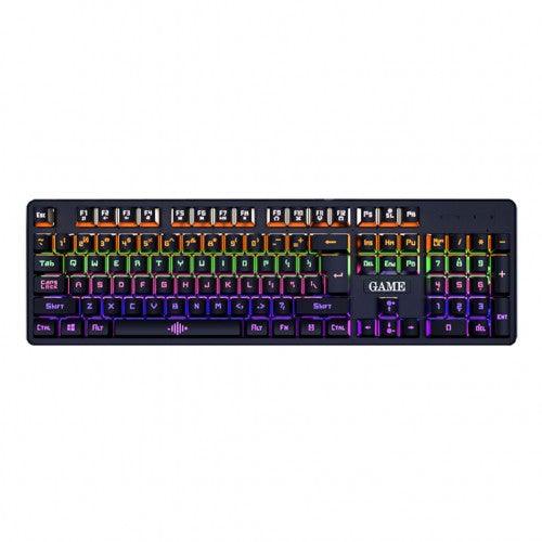 K30 USB Wired Gaming Mechanical Keyboard 104 Keys RGB Backlit Keyboard - Toytexx