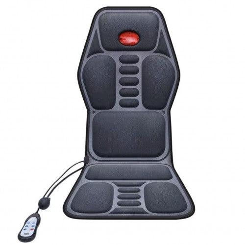 Vibration Massage Chair Seat Cushion with Infrared Heating for Car, Home Use - Toytexx