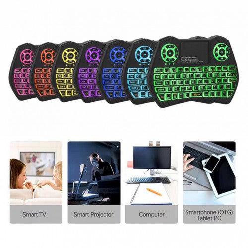 Mini Wireless Remote Keyboard with Touchpad Mouse for PC, Smart TV /Android TV BOX/ Projector/HTPC/PC - Toytexx