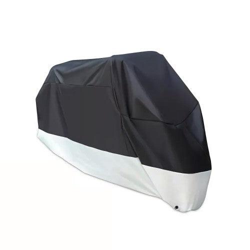 XXL All Season Waterproof Sun Motorcycle Cover, Fits up to 108; Motorcycles (Black) - Toytexx