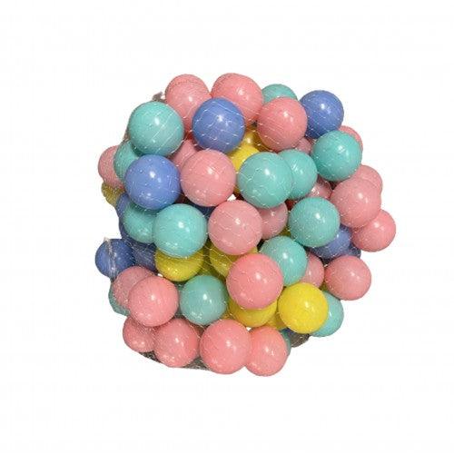 200 Piece Set of Safe and Colorful Plastic Playballs for Kids in Playpens, Ball Pits, Tents, and Baby Pools - Toytexx
