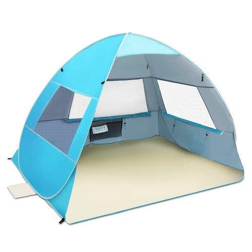 Pop Up Beach Tent, UV Protection Portable Lightweight Foldable Indoor Outdoor Tent for 2-3 Persons - Toytexx