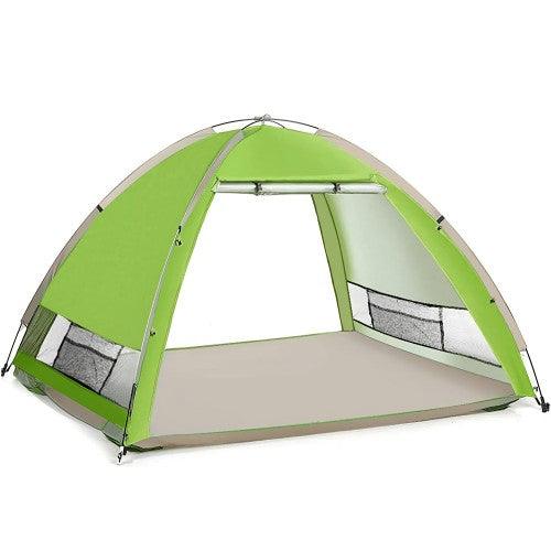 Large Pop Up Tent, UV Protection, Lightweight, Waterproof, Foldable Outdoor Indoor Beach Camping Tent for 4-5 Persons - Toytexx
