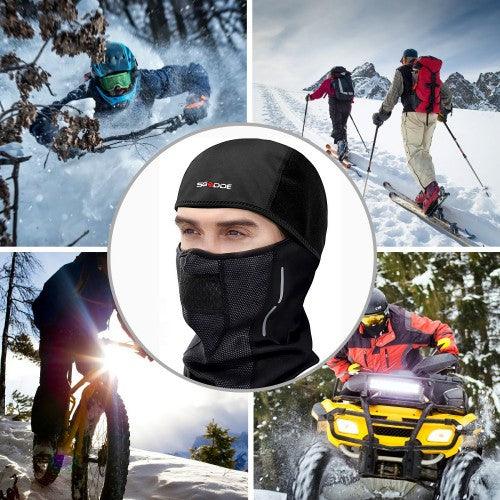 SGODDE Unisex Ski Mask, Balaclava Face Mask with Water Resistant and Windproof Fabric for Men, Women, Skiing, Cycling, Outdoor Winter Activities - Toytexx