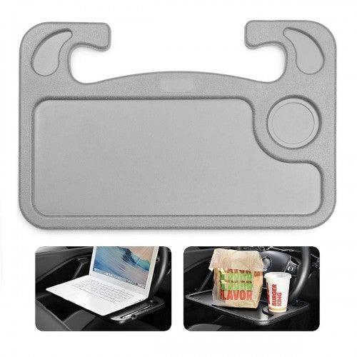 Multi-Purpose Steering Wheel Tray Double-Sided Eating Tray Laptop Desk Workstation - Toytexx