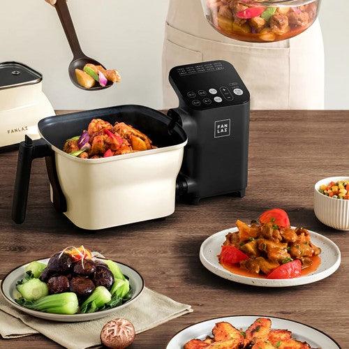 Smart Multifunctional Automatic Cooker Stir-fry Machine with 14 Cooking Modes - 1.5L - Toytexx
