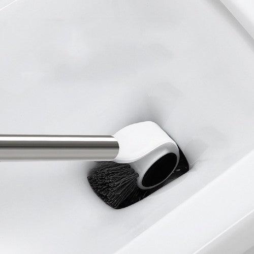 Magnetic Stainless Steel Toilet Brush and Caddy Holder Bathroom Kitchen Cleaning Set - Toytexx