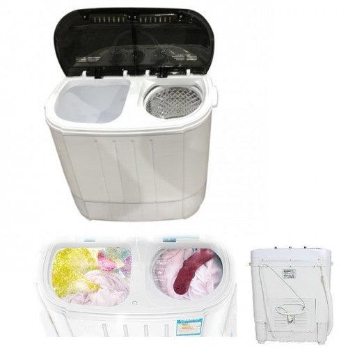 Intexca portable compact twin best sale tub capacity washing machine