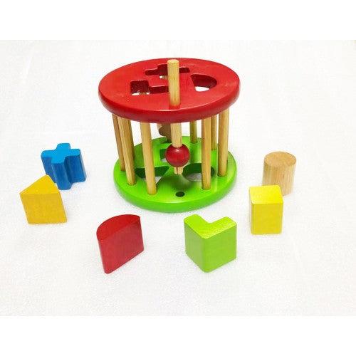 kids Educational Wooden Shape Sorting Set - Toytexx