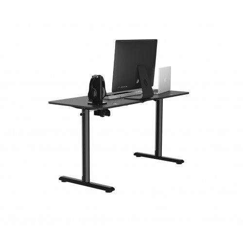 MSW Electric Standing Desk, 140 x 60 cm Steel Adjustable Height Desk, Quick Assembly, Ultra-Quiet Motor - V3-1460 - Toytexx
