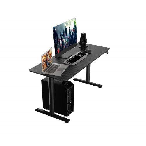 MSW Electric Standing Desk, 140 x 60 cm Steel Adjustable Height Desk, Quick Assembly, Ultra-Quiet Motor - V3-1460 - Toytexx